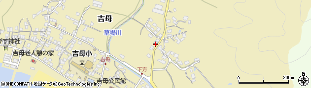 山口県下関市吉母177周辺の地図