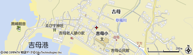 山口県下関市吉母323周辺の地図