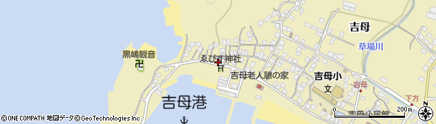 山口県下関市吉母435周辺の地図