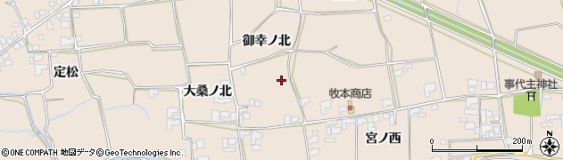 徳島県阿波市市場町伊月御幸ノ北周辺の地図