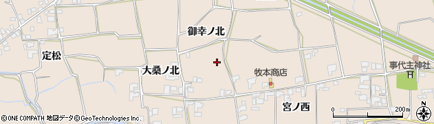 徳島県阿波市市場町伊月（御幸ノ北）周辺の地図