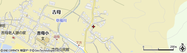 山口県下関市吉母200周辺の地図