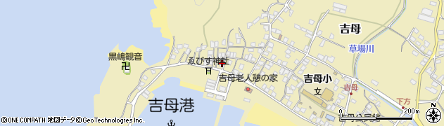 山口県下関市吉母411周辺の地図
