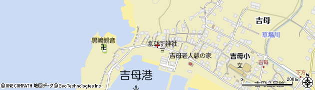 山口県下関市吉母436周辺の地図