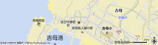山口県下関市吉母392周辺の地図