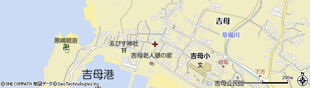 山口県下関市吉母383周辺の地図