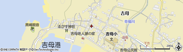 山口県下関市吉母373周辺の地図