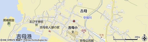 山口県下関市吉母257周辺の地図