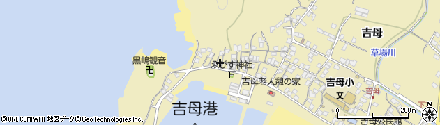 山口県下関市吉母438周辺の地図