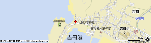 山口県下関市吉母452周辺の地図