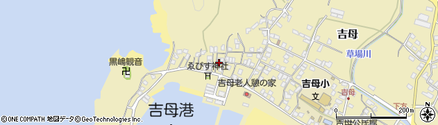 山口県下関市吉母412周辺の地図
