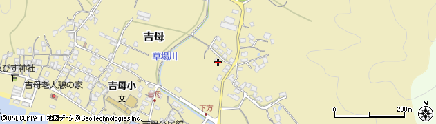 山口県下関市吉母172周辺の地図