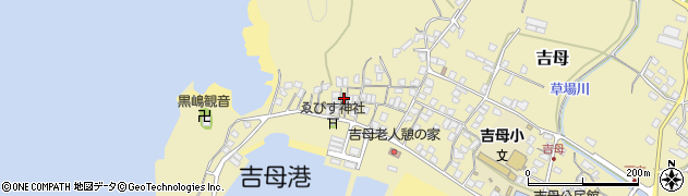 山口県下関市吉母422周辺の地図