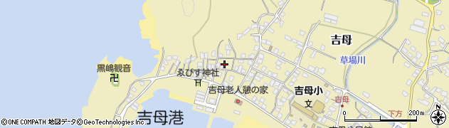 山口県下関市吉母397周辺の地図