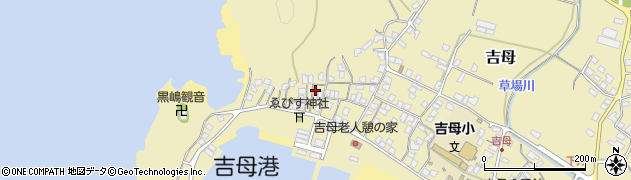 山口県下関市吉母414周辺の地図