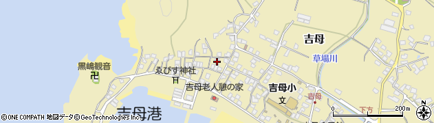 山口県下関市吉母377周辺の地図