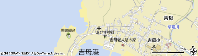 山口県下関市吉母441周辺の地図
