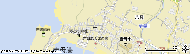 山口県下関市吉母378周辺の地図