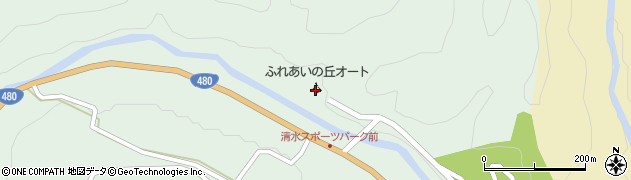 和歌山県有田郡有田川町清水585周辺の地図