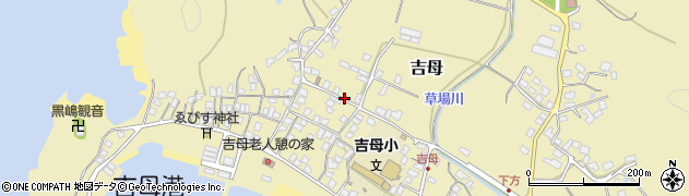 山口県下関市吉母526周辺の地図