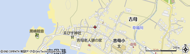 山口県下関市吉母487周辺の地図