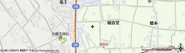 徳島県徳島市国府町芝原観音堂周辺の地図
