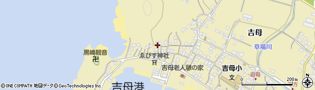 山口県下関市吉母427周辺の地図