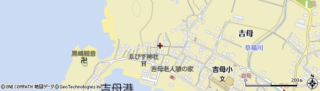 山口県下関市吉母482周辺の地図