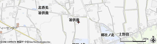 徳島県阿波市市場町興崎（箸供養）周辺の地図