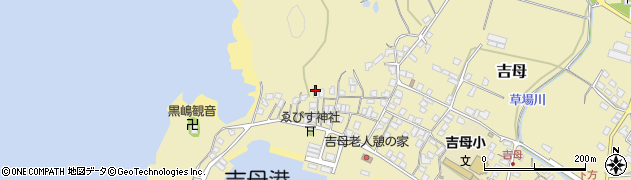 山口県下関市吉母417周辺の地図