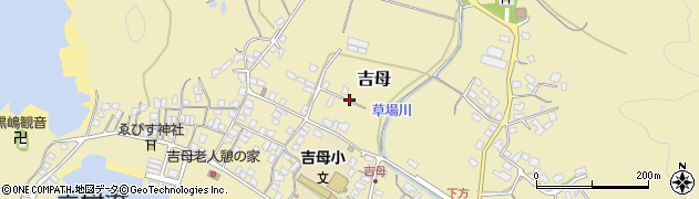 山口県下関市吉母243周辺の地図