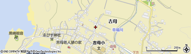 山口県下関市吉母529周辺の地図