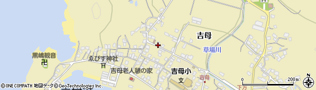 山口県下関市吉母524周辺の地図