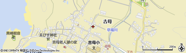 山口県下関市吉母255周辺の地図