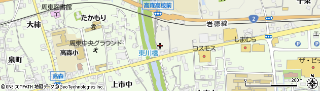 山口県岩国市玖珂町6721周辺の地図