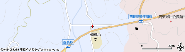 山口県岩国市周東町西長野（東長野）周辺の地図