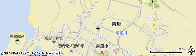 山口県下関市吉母530周辺の地図