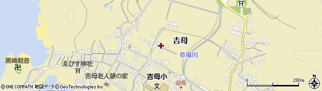 山口県下関市吉母241周辺の地図