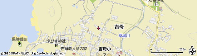山口県下関市吉母532周辺の地図