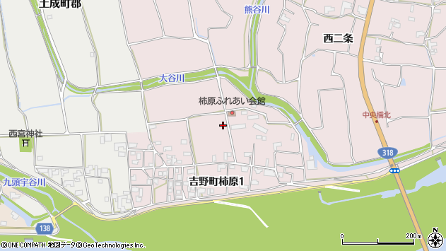 〒771-1401 徳島県阿波市吉野町柿原の地図