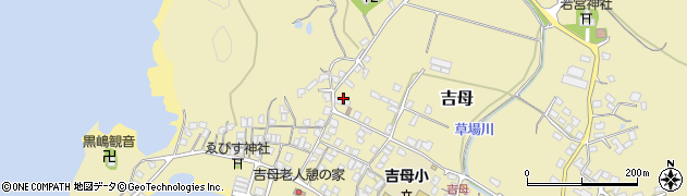 山口県下関市吉母520周辺の地図