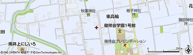徳島県徳島市国府町西高輪177周辺の地図