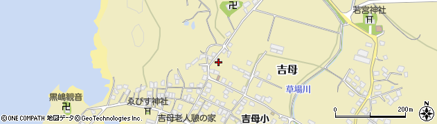 山口県下関市吉母519周辺の地図