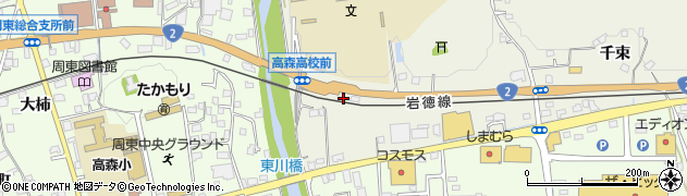 山口県岩国市玖珂町6713周辺の地図