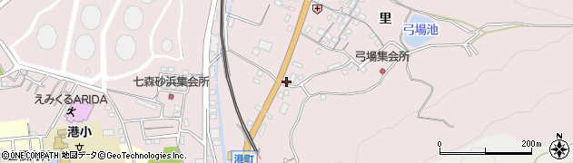和歌山県有田市初島町里2116周辺の地図