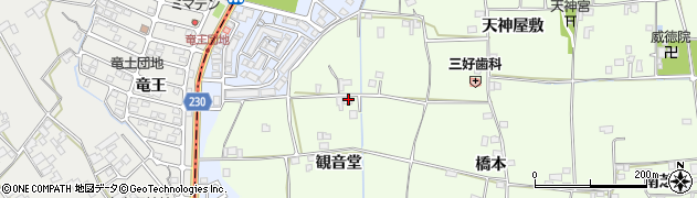 徳島県徳島市国府町芝原観音堂121周辺の地図