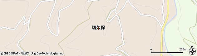 徳島県美馬市美馬町（切久保）周辺の地図