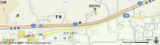 山口県岩国市玖珂町6599周辺の地図