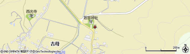 山口県下関市吉母596周辺の地図