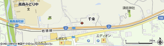 セブンイレブン玖珂千束店周辺の地図